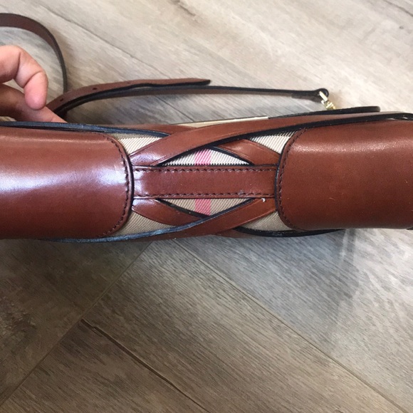 COPY - Burberry Bridle House Check Small Abbott C… - Picture 7 of 16